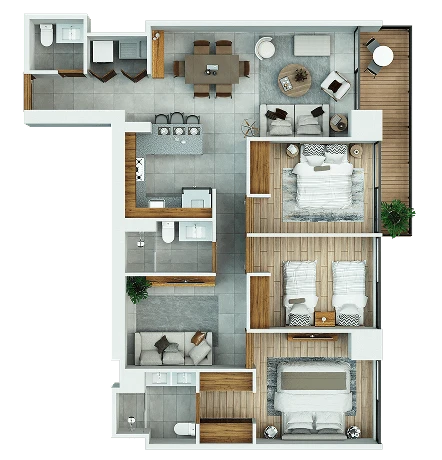 Tipología - Modelo Ciara