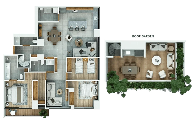 Tipología - Modelo Ella