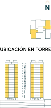 Ubicación en Torre - Modelo Bela